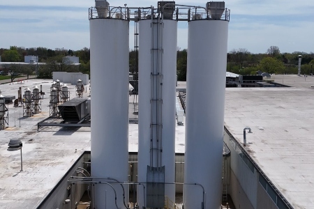 The Benefits of Drone Pressure Washing for Little Rock Industrial and Warehouse Facilities 
