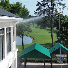 Drone Cleaning for Country Club Pool Area in Little Rock, AR 13