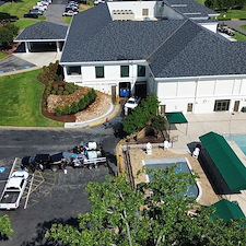 Drone Cleaning for Country Club Pool Area in Little Rock, AR 15