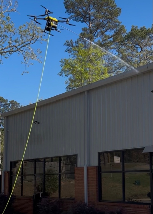Drone Pressure Washing Service Image